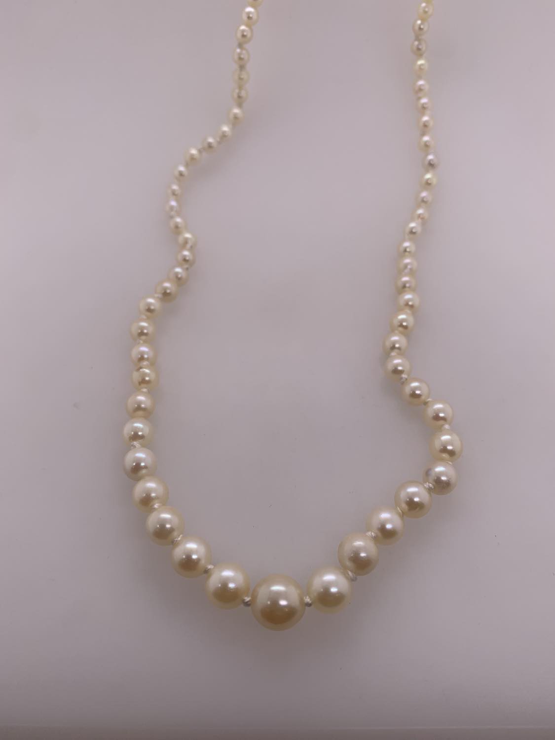 Estate Akoya Cultured Pearl Strand