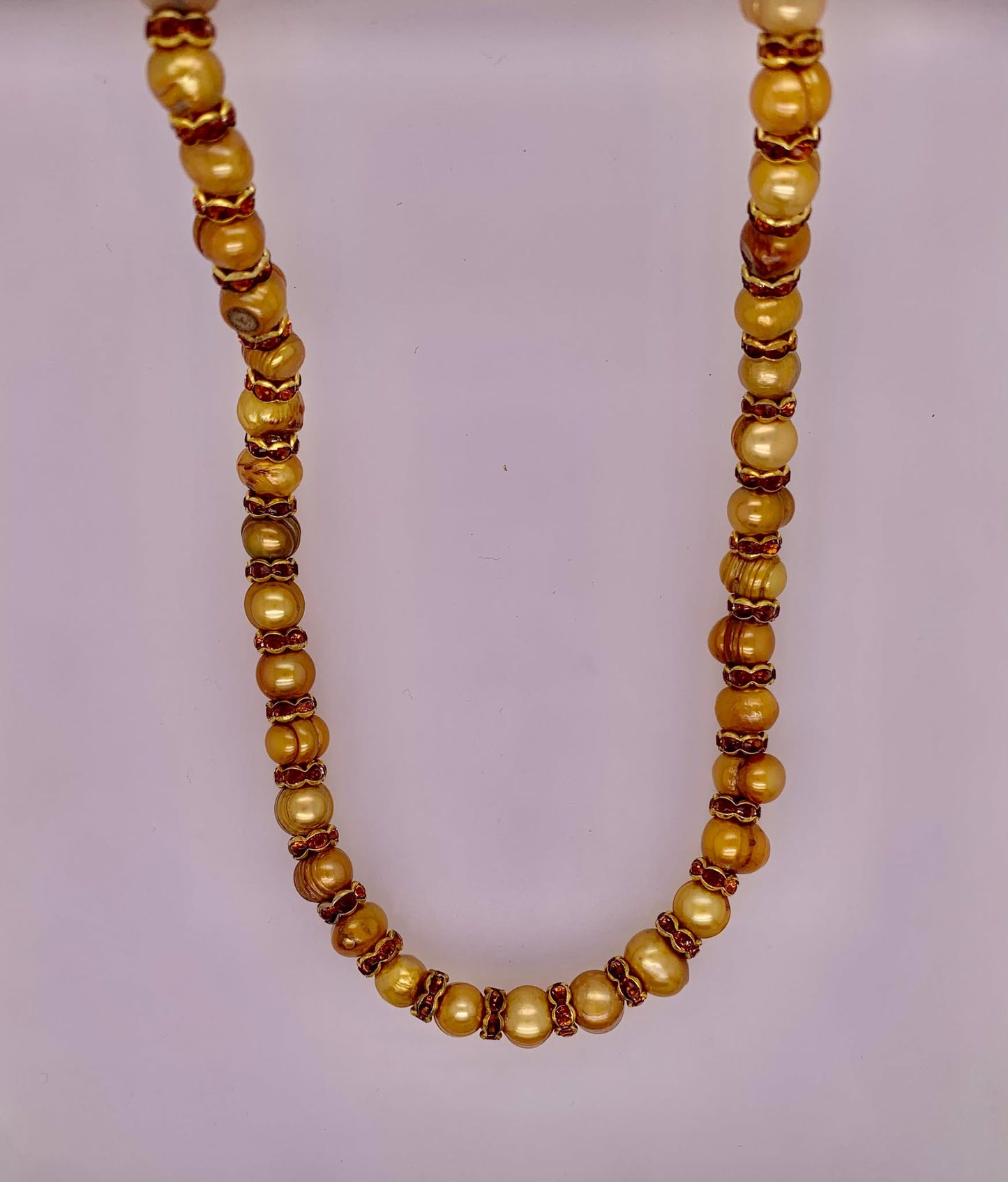 Estate Dyed Freshwater Pearl Necklace