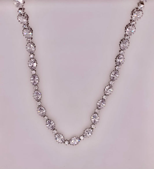 Estate Sterling Silver Stauer Necklace